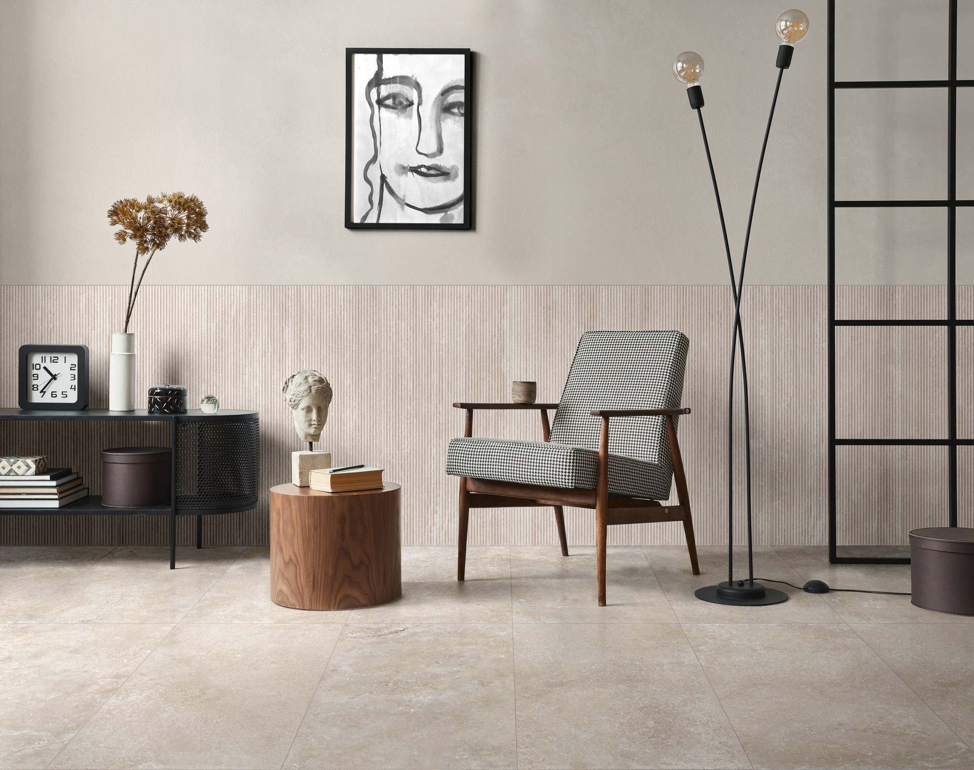 RCA7 Realstone Travertino Vein Bianco Rett 60x120 Ragno Marazzi