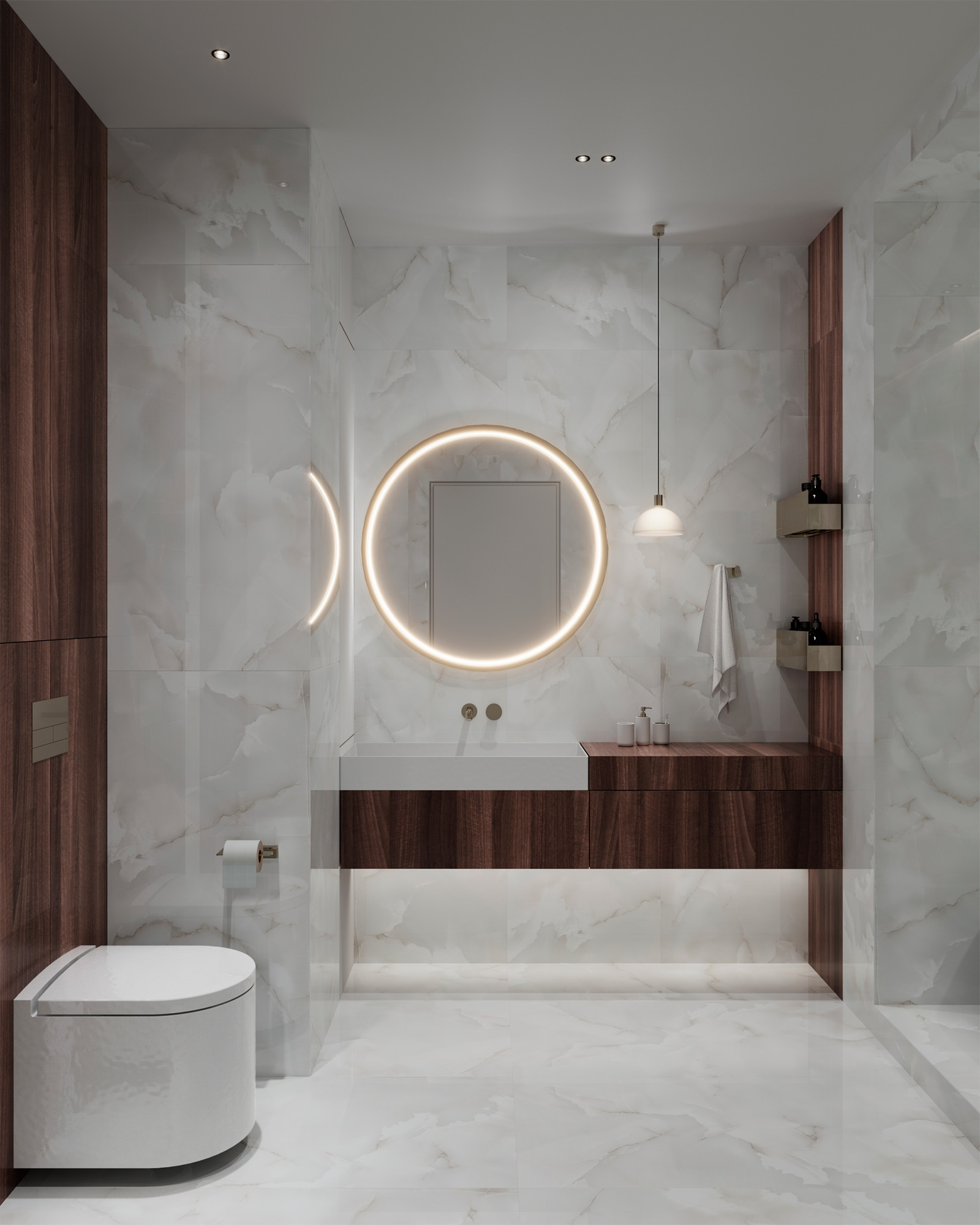 Onyx White Cloud Arcadia Ceramica
