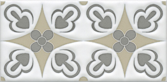 STG/A620/16000 Клемансо орнамент 7.4*15 Kerama Marazzi