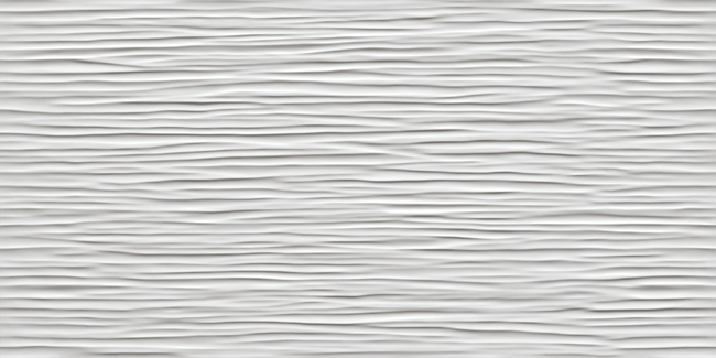 8DWG 3D Wall Wave White Glossy 40x80 Atlas Concorde