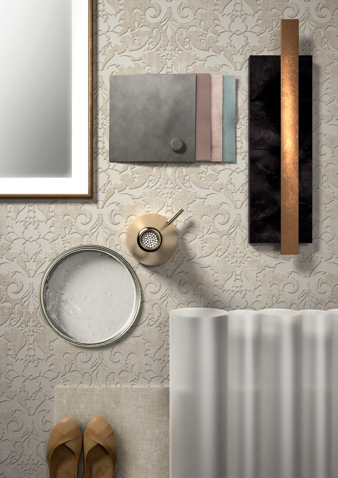 752615 Tesori Decoro Monile Grigio Bronzo 6mm 120x240 Cedit