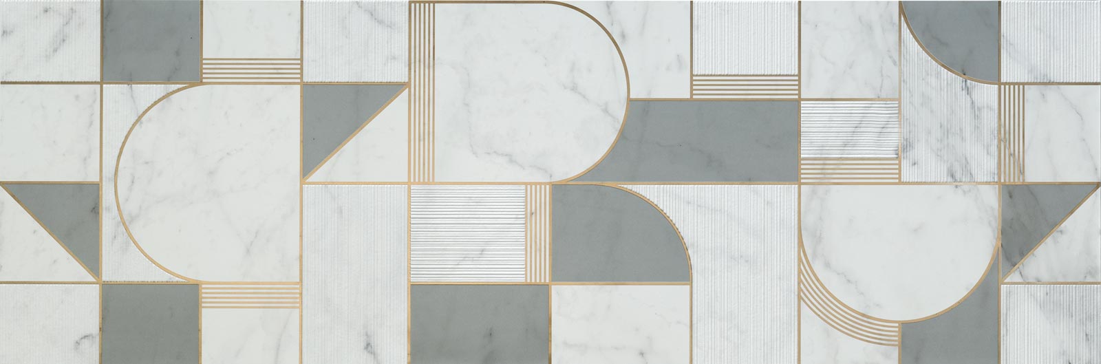 M8T4 Allmarble Wall Altissimo Satin Decoro Club 40x120 MARAZZI Italy