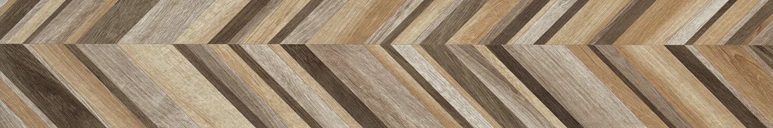 58611 Just Color Decori Chevron Mix Warm 20x120 Gardenia Orchidea (Versace)