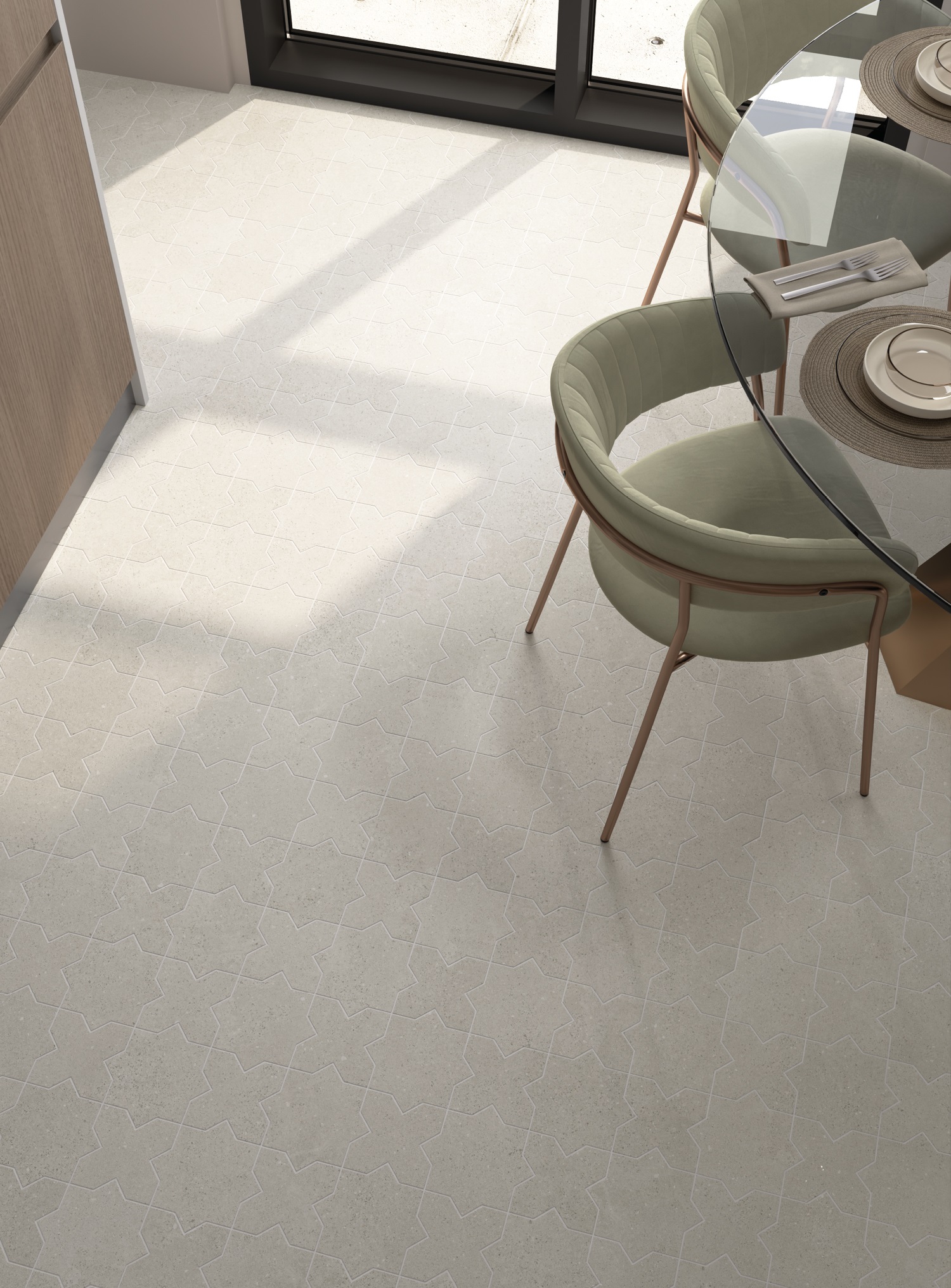 32725 Elda Star Sand 16,8x16,8 EQUIPE фото 11