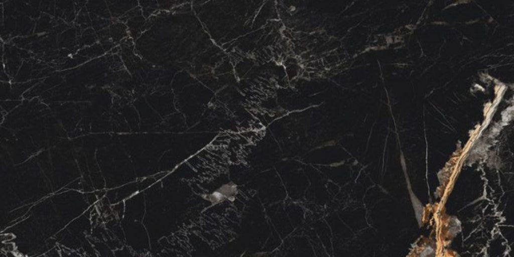 Vience Black Polished 60x120 Unico Tiles