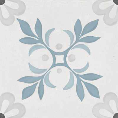 Sirocco Blue Garden 22,3x22,3 Harmony