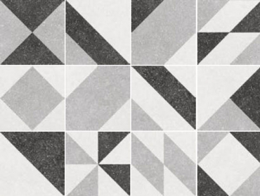 23543 Micro Elements Grey 20*20 (12 вариантов паттерна) EQUIPE