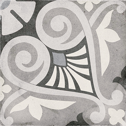 24418 ART NOUVEAU OPERA GREY 20*20 EQUIPE