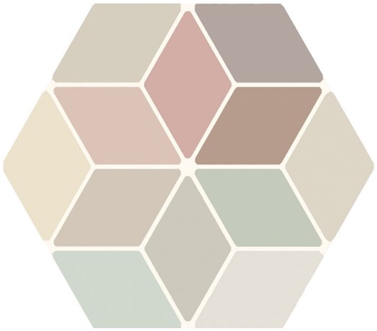 MIN103M Minima8.6 MULTI COLOR 17х15 Quintessenza