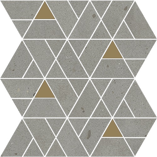620110000241 Avantgarde Iron Mosaico Luxor 30.7x30.9 Italon