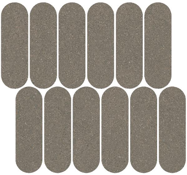 ID146 Джиминьяно наборный коричневый матовый 30x32 Kerama Marazzi
