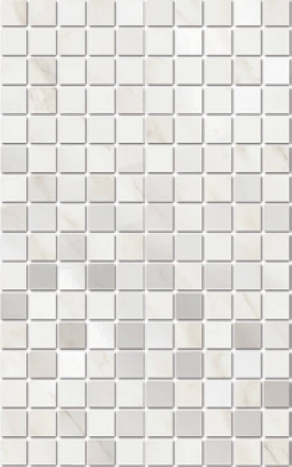 MM6359 Декор Гран Пале белый мозаичный 25х40 Kerama Marazzi