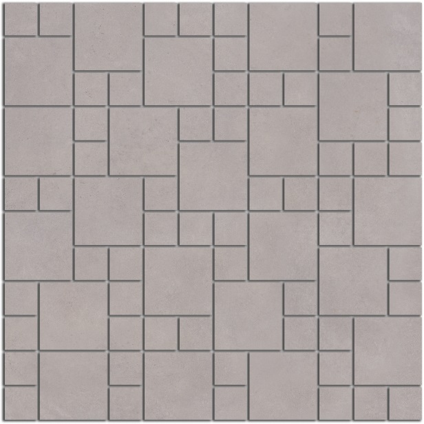 SG185/002 Александрия серый мозаичный 30х30 Kerama Marazzi