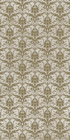 752619 Tesori Decoro Broccato Bianco Bronzo 6mm 120x240 Cedit