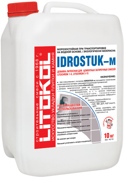 Добавка IDROSTUK - м 10кг LITOKOL