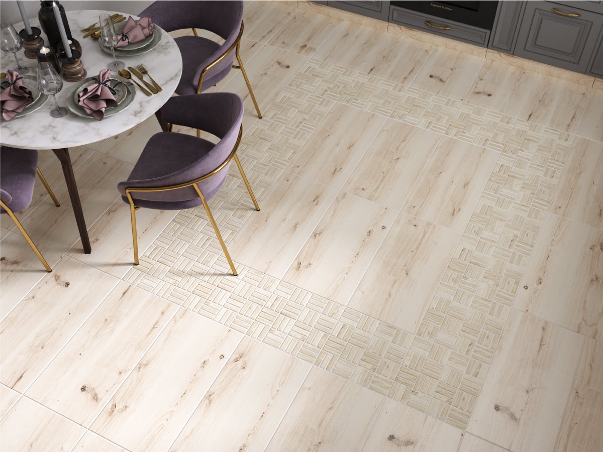 WS5A156 Плинтус Woodhouse темно-бежевый 7x59,8 Cersanit