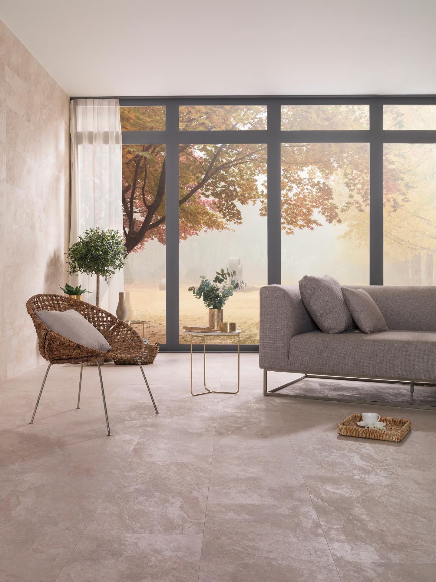 100376428 Image Cream 40х80x1.15 Porcelanosa