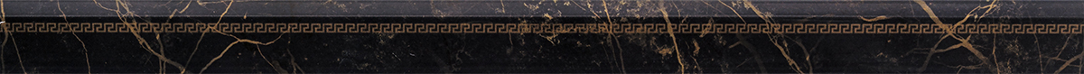 240773 MARBLE TORELLO NERO 4x58,5 Versace (Gardenia Orchidea)