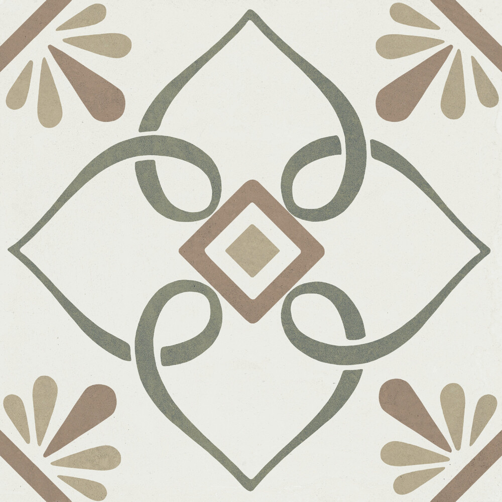 37790 Provenza Green Petals/22,3 22,3x22,3 Harmony