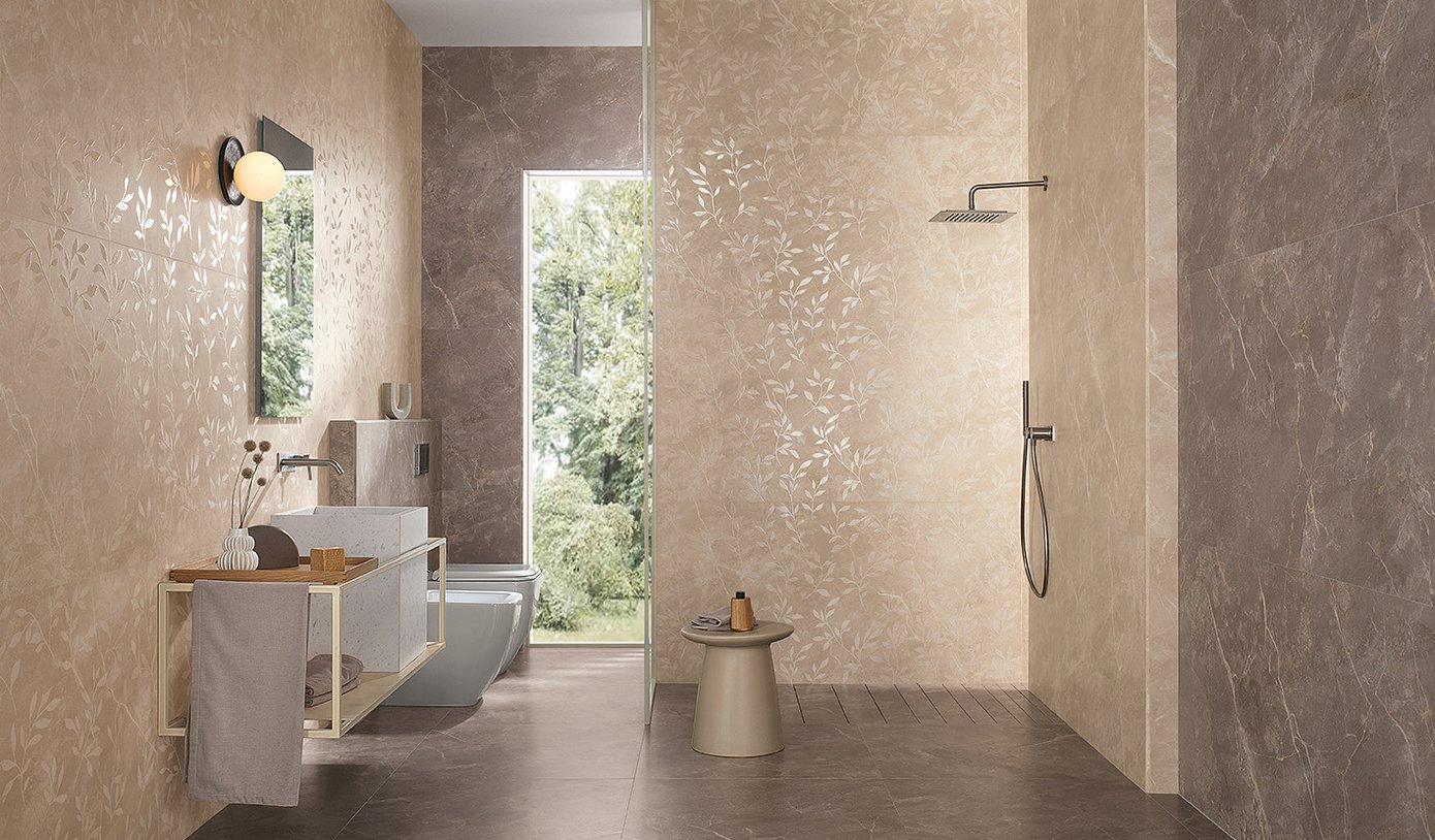 fRDM Carrara / Pietra Grey Deco Mosaico 30x30 FAP Ceramiche