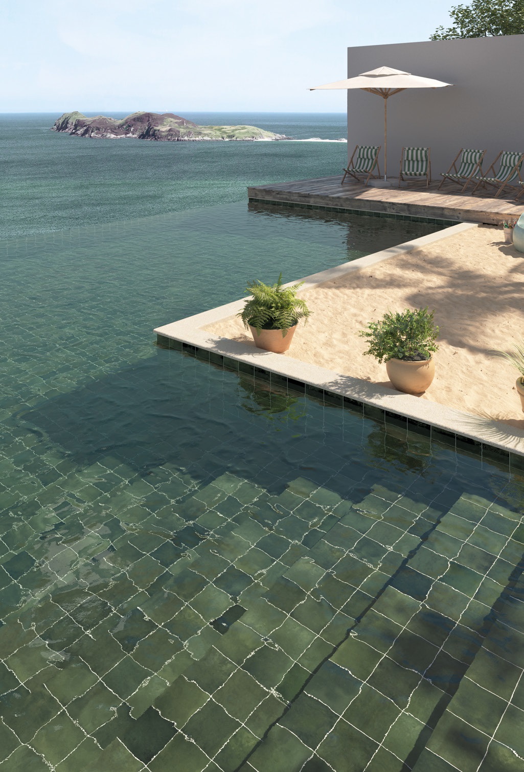 31560 Spa&Pools Shadow Matt 15x15 EQUIPE