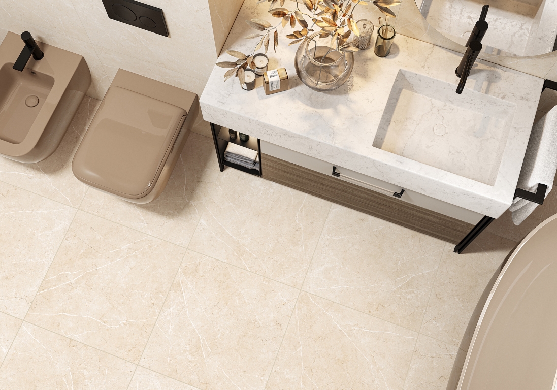 GFU04CMF04R Crema Marfil матовый 600x600x9,5 Alma Ceramica (Уралкерамика)