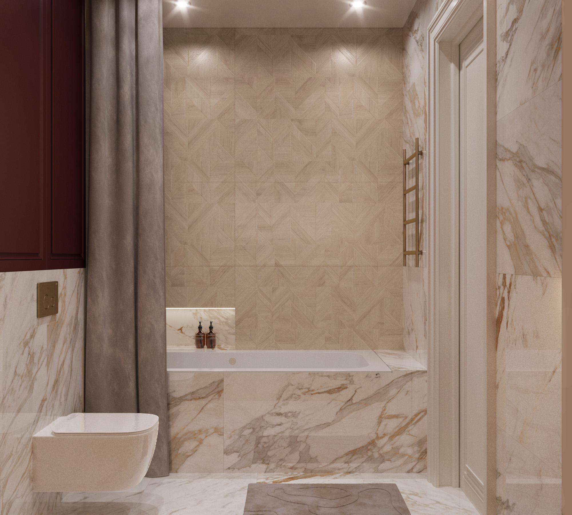 RT7011-P Rockwood Beige Rustic Wood 60x120 Arcadia Ceramica
