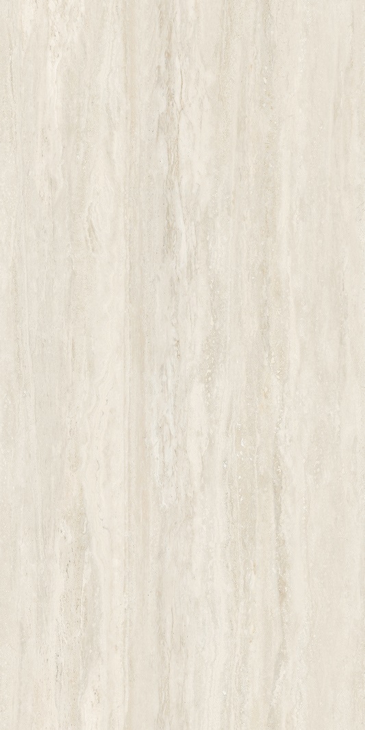 Travertine Romano Beige Спеченный камень текстурированный 1600x3200x12 Delfone