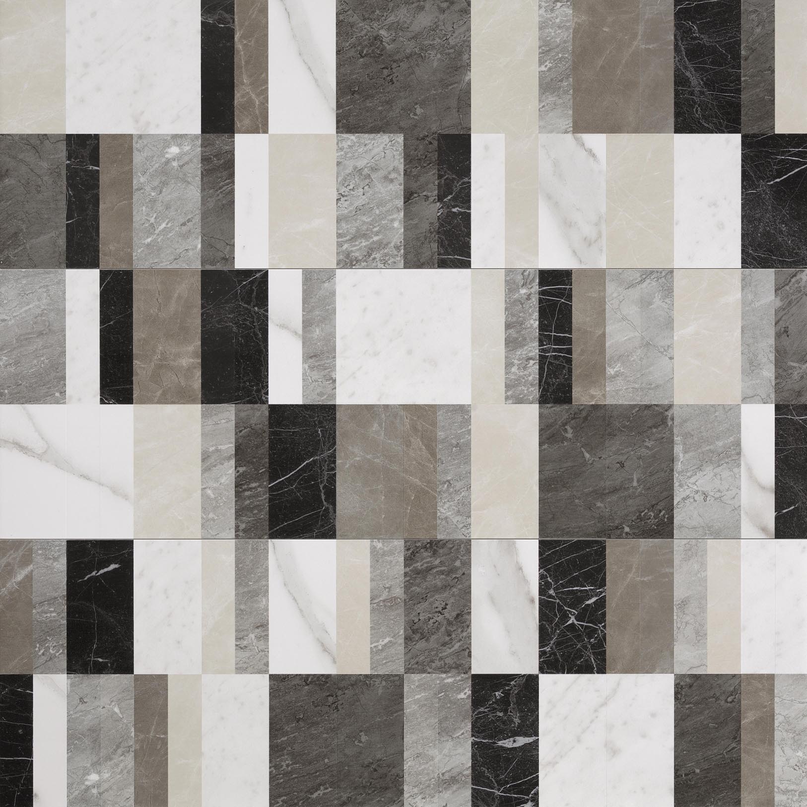 fOAD Roma Classic Frames Inserto Mix 3 RT 91.5x91.5 FAP Ceramiche