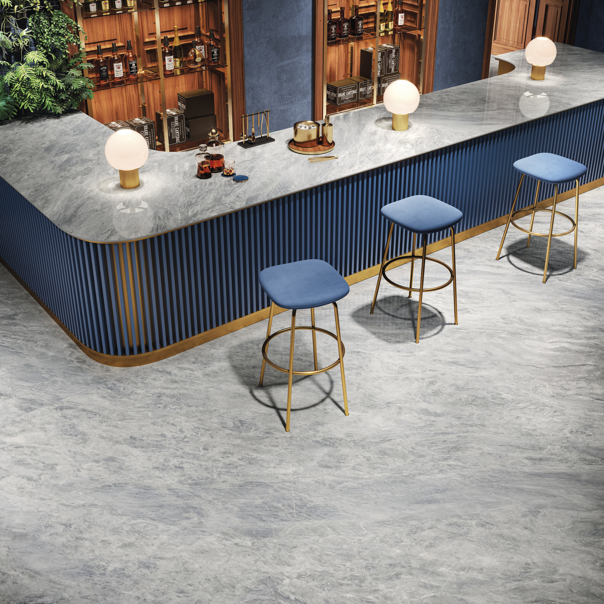 L175446MF6 Marmi Amazonite Luc 6mm 75x150 IRIS FMG фото 24