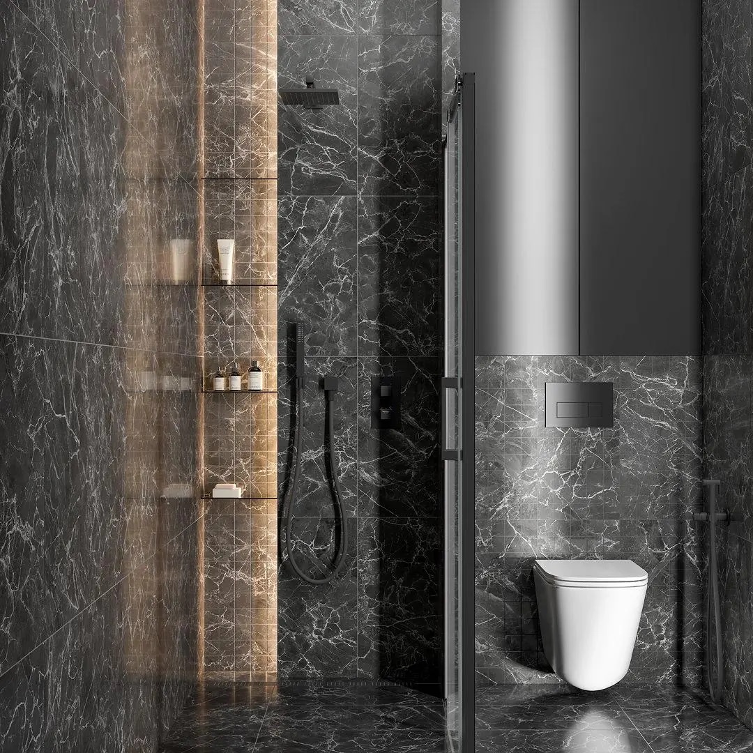 ID159 Декор Коррер наборный белый глянцевый 30x60x0,9 Kerama Marazzi фото 9