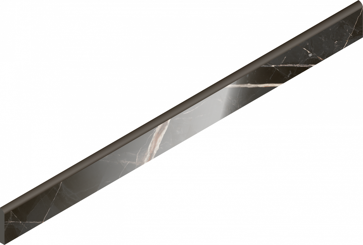 610130007478 Stellaris Absolut Black Battiscopa Lux 7.2x80 Italon
