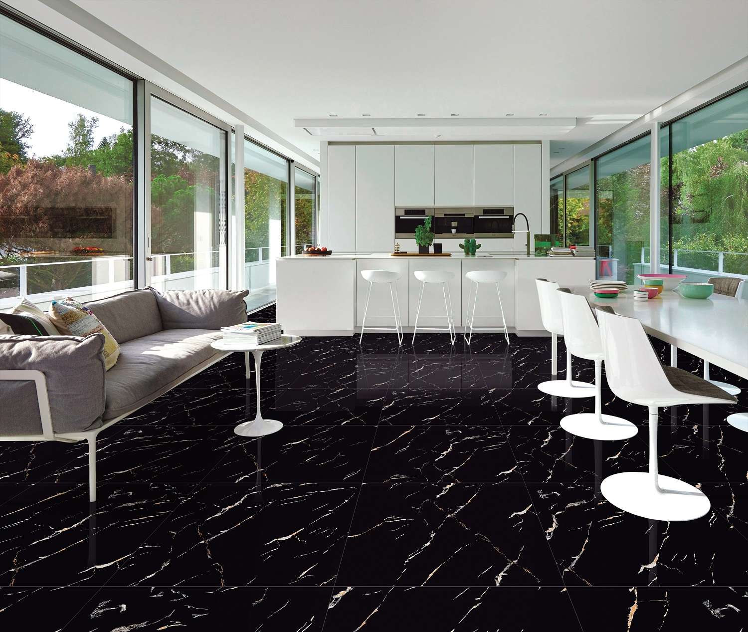 Black Aurora-italica-tiles Italica Tiles