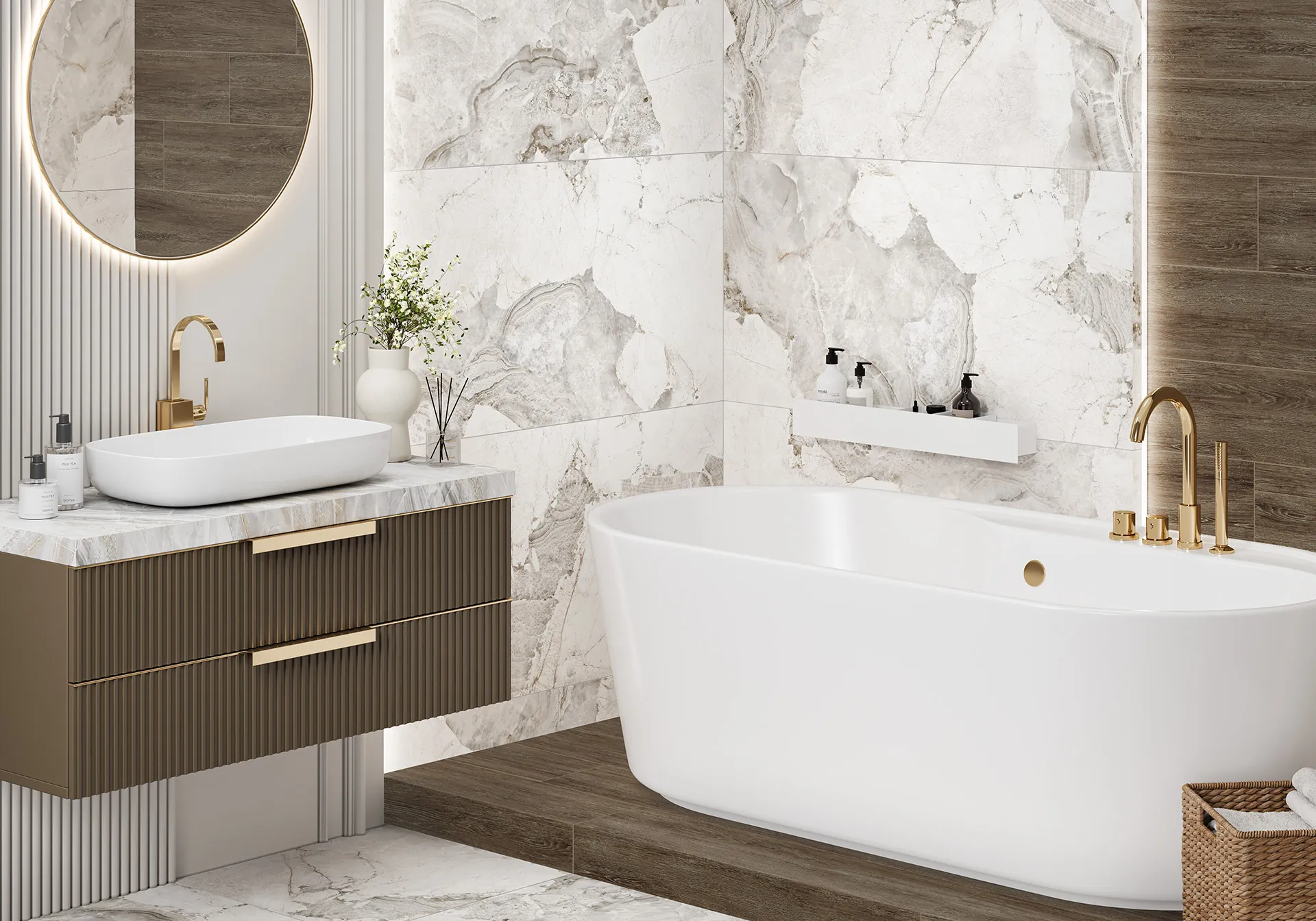 GFU6060PTG04R Patagonia Ice матовый карвинг 600x600x9 Alma Ceramica (Уралкерамика) фото 17