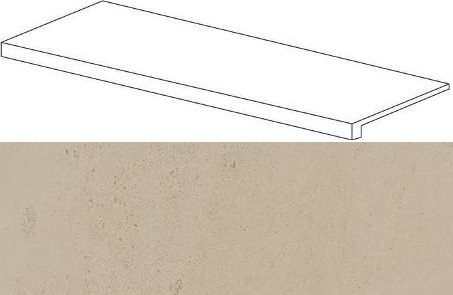 620070001080 Sand Scalino Frontale Lap 33x120 Atlas Concorde Russia