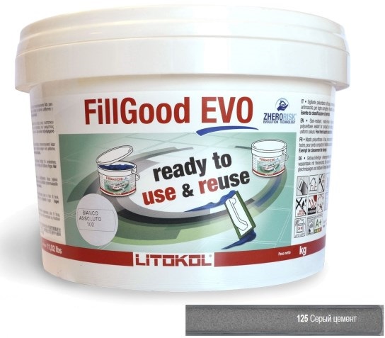 FILLGOOD EVO F.125 GRIGIO CEMENTO 2 кг LITOKOL