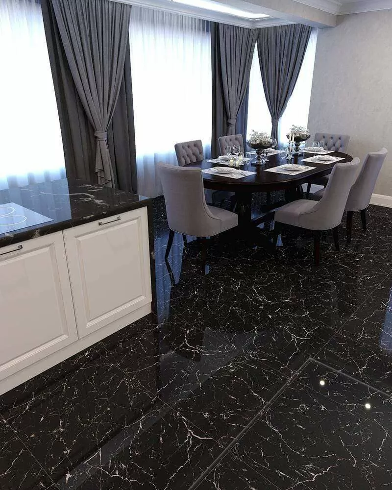 Black Marble 60x120 Cube Ceramica