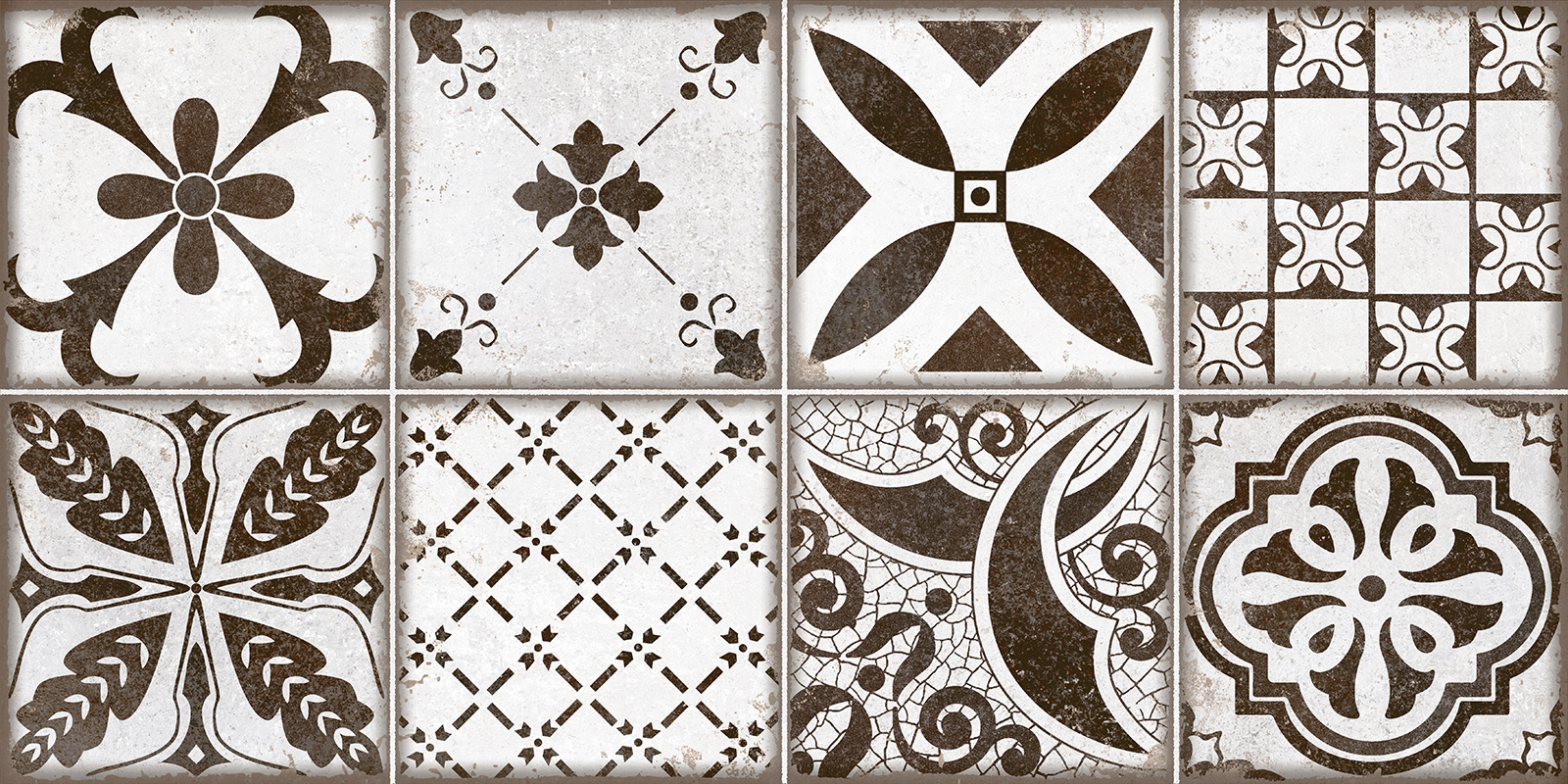 TWU2550BOH17 Boho рельефная 249x500x8 Alma Ceramica (Уралкерамика)