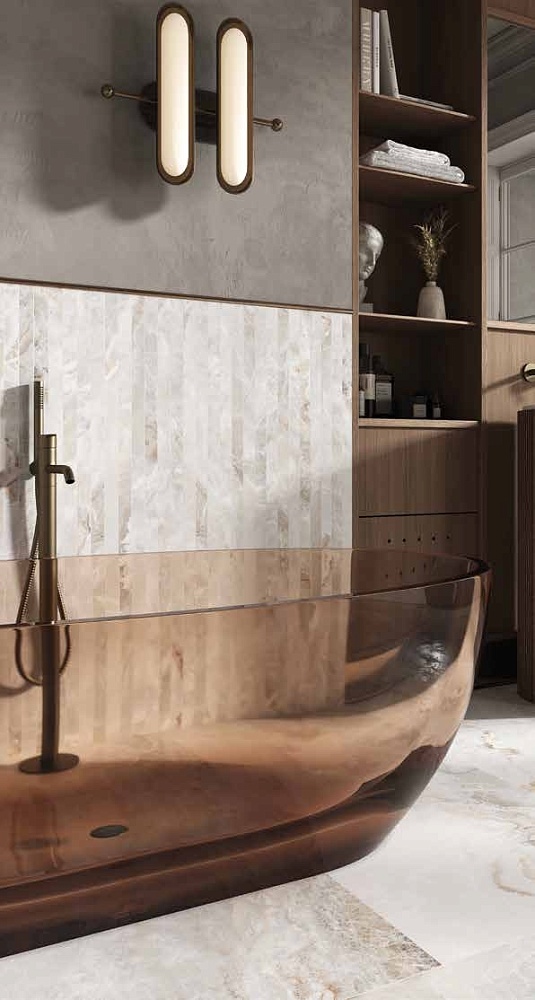 B71175 Glamour Onice Gold Matt Ret 60x120 Bottega фото 14