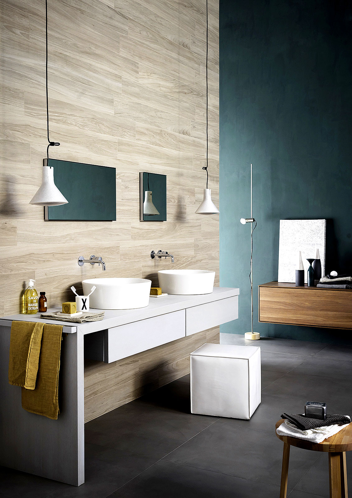 MH2N Treverkchic Noce Francese 30х120 MARAZZI Italy