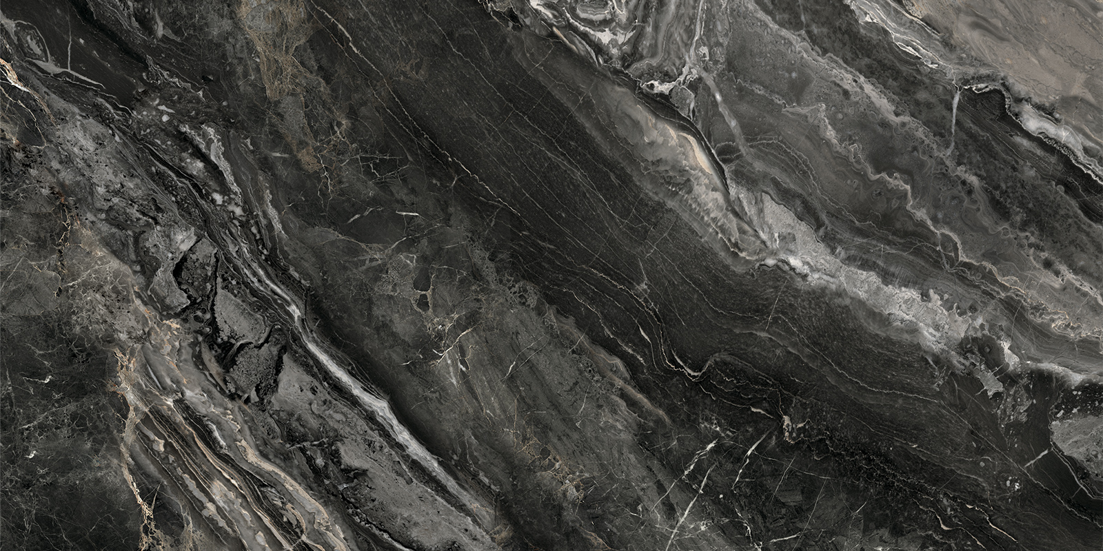 60120KRT99P Karpaty Marble black полированный 600x1200x7 Artkera Group фото 3