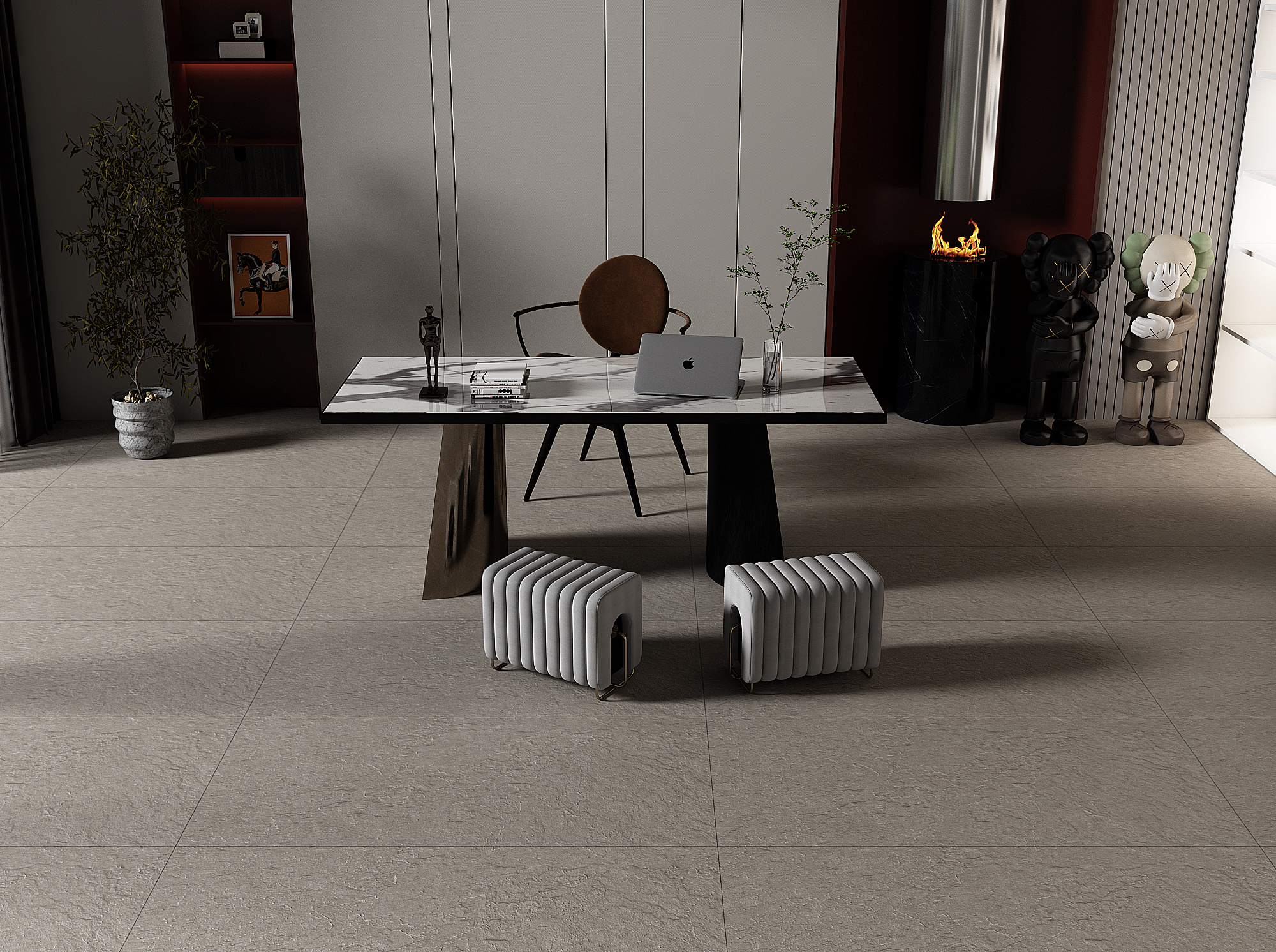 NTT9527AC Natural Stone Матовая карвинг антислип 60x120 NT Ceramic фото 49