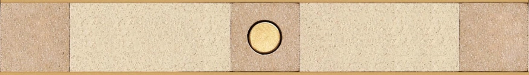 7271632 Fascia Decoro Meteor A Naturale 9.5мм 6x40 Casalgrande Padana