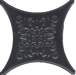 Estrella Set Core Negro 6.7x6.7 микс Absolut Keramika