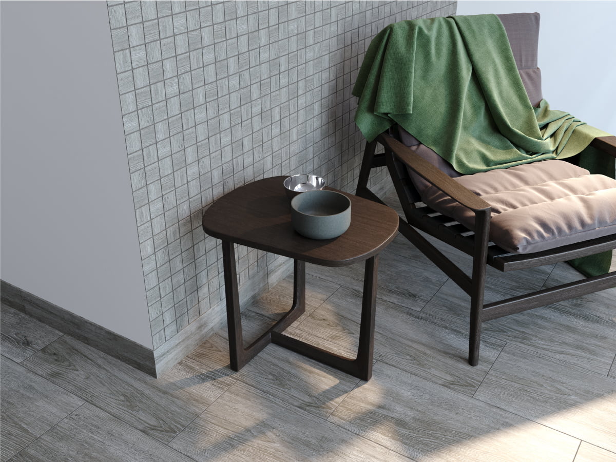 WS5A156 Плинтус Woodhouse темно-бежевый 7x59,8 Cersanit