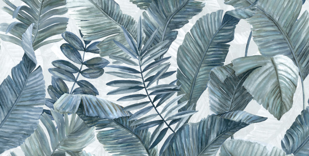 Touch Evo Dec.Tropical Blue Rett 60x120 La Fenice