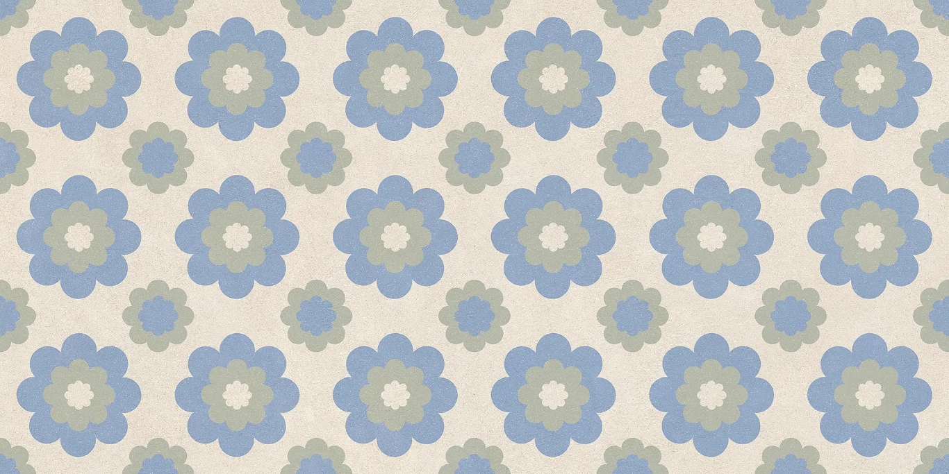 05242 Homey Flower Chalk Nat/Ret 60x120 Ceramiche Piemme