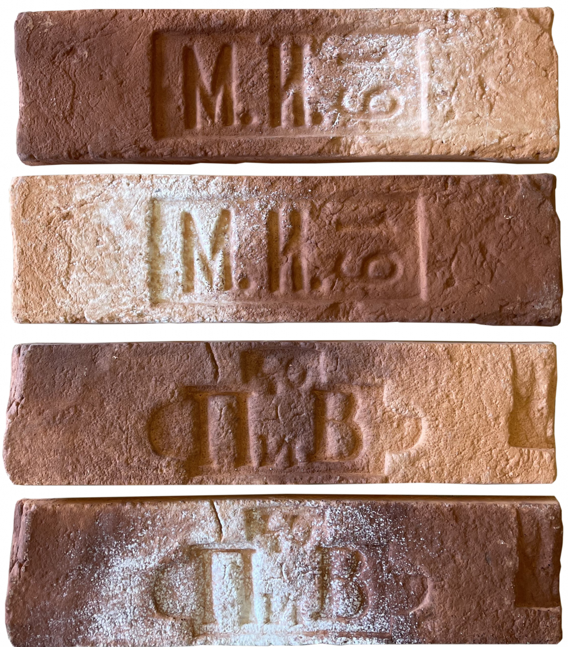 Декоративный кирпич Штамп Мадрид 490 25-28x7-8x1,7 Leonardo Stone