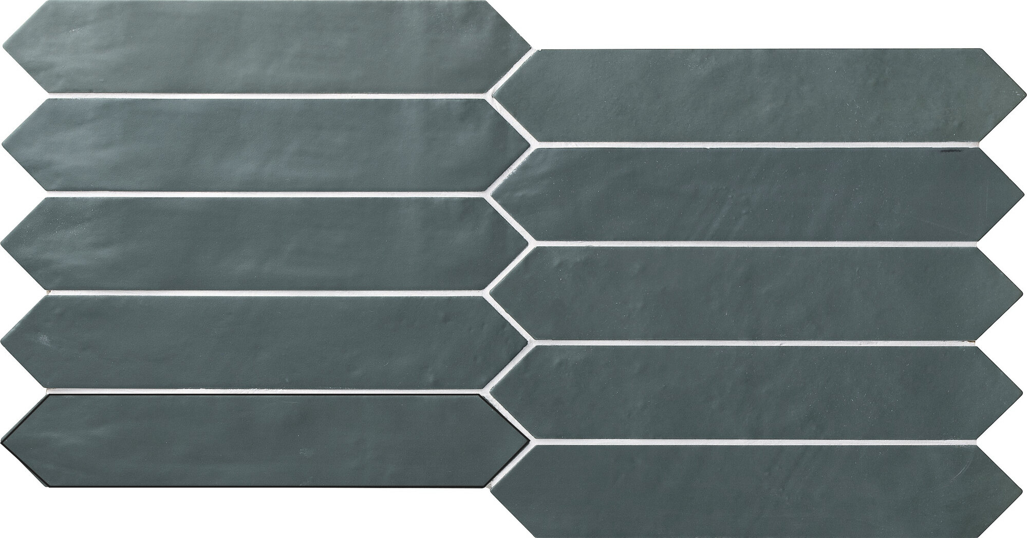 A035589 Off Victorian Green Matt 4.3x24.3 Ape Ceramica фото 2