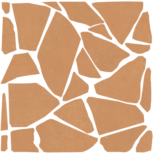 4101230 Palladiana Crock Mosaic Terra 40x40 41ZERO42